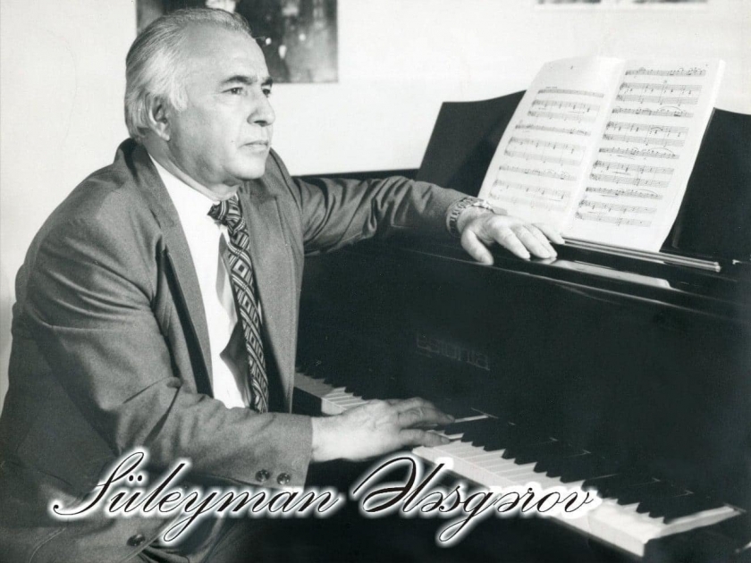 Süleyman Ələsgərovun 100 illik yubileyi qeyd ediləcək