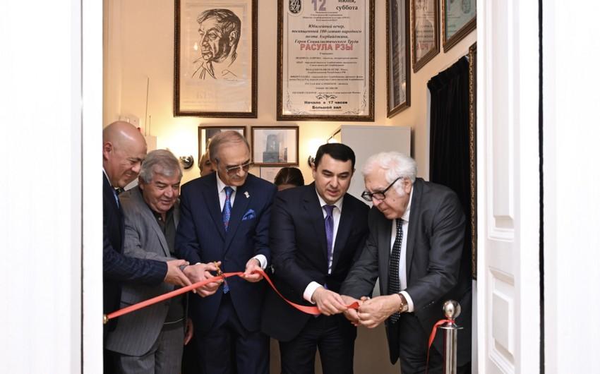Xalq şairi Rəsul Rzanın ev-muzeyi açılıb